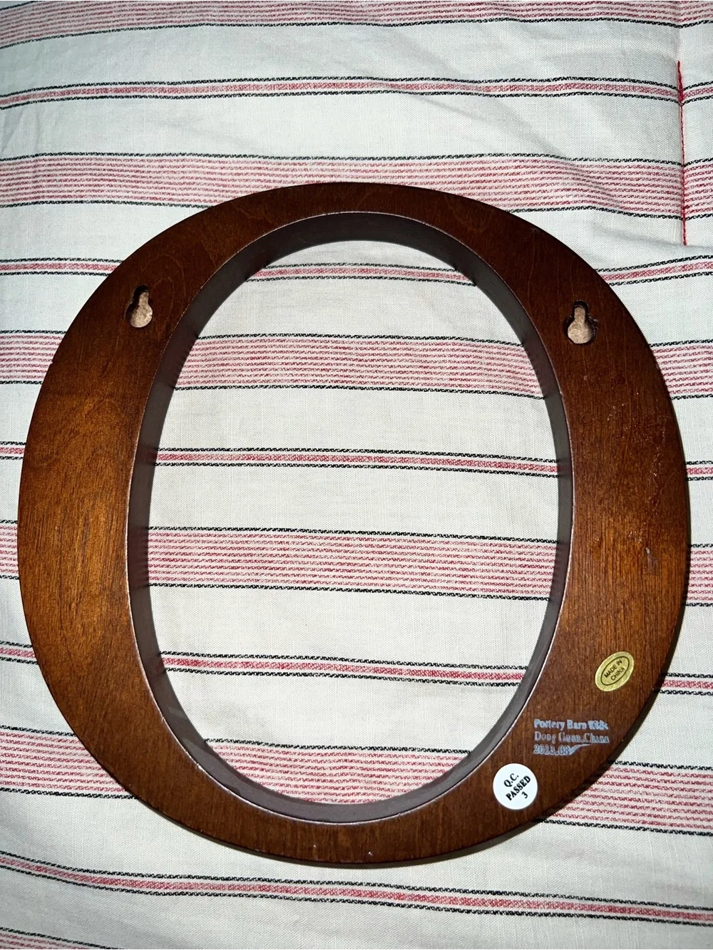 Pottery Barn Kids Wood Letter “O” - Dark Espresso Finish